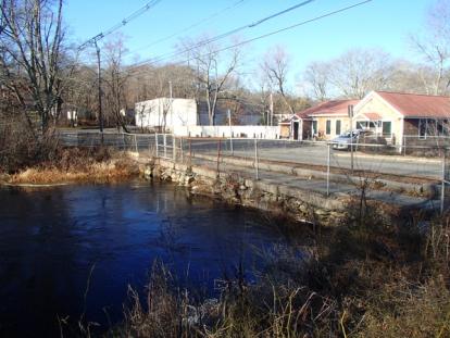 High Street Bridge during maximum water flow